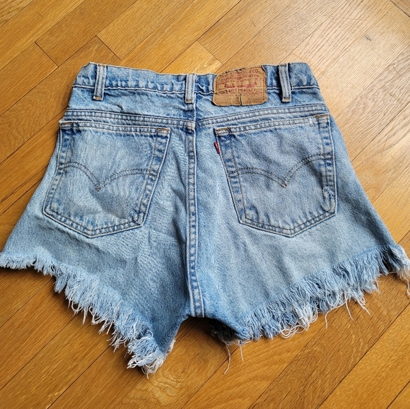 Levi's VTG Cut Off Jean Shorts Short Shorts